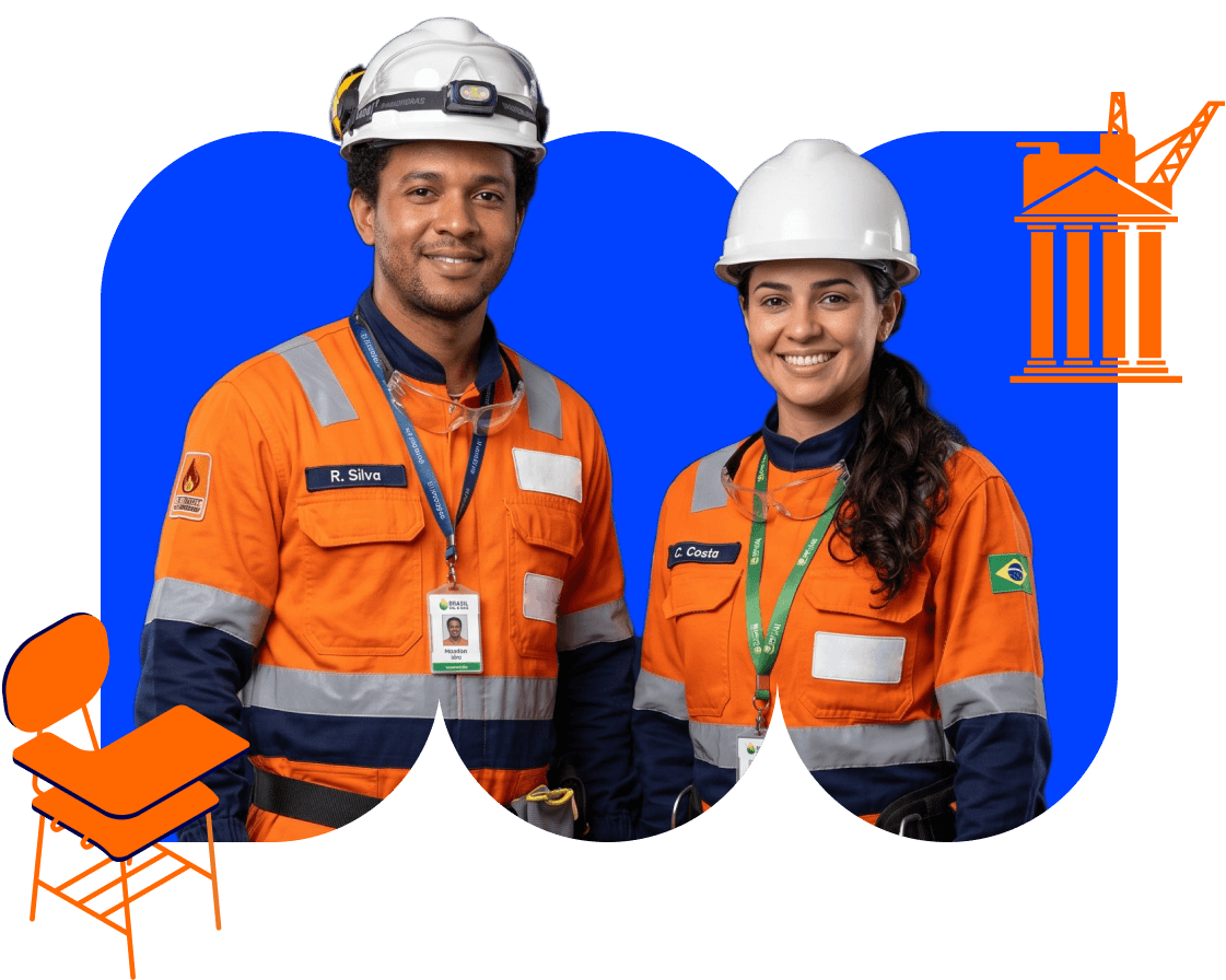 Bolsistas da Reação Offshore